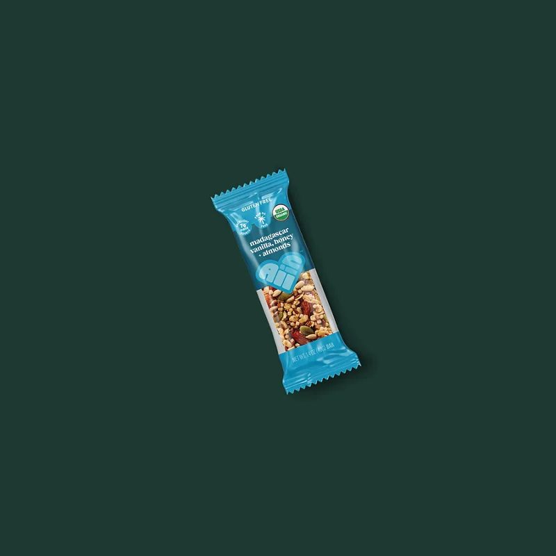 All In Madagascar Vanilla, Honey & Almonds Bar from Starbucks Menu - Price and Calories