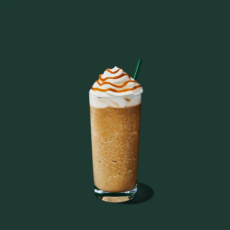 Caramel Frappuccino Blended Beverage from Starbucks Menu - Price and Calories