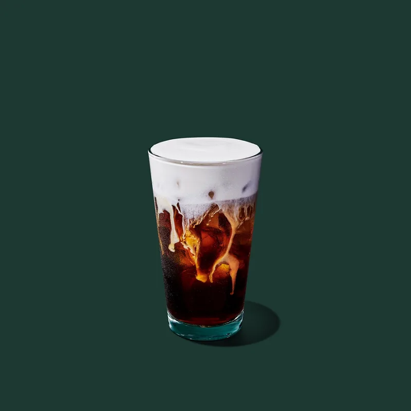 Cold Brew with Nondairy Vanilla Sweet Cream Cold Foam from Starbucks Menu - Price and Calories