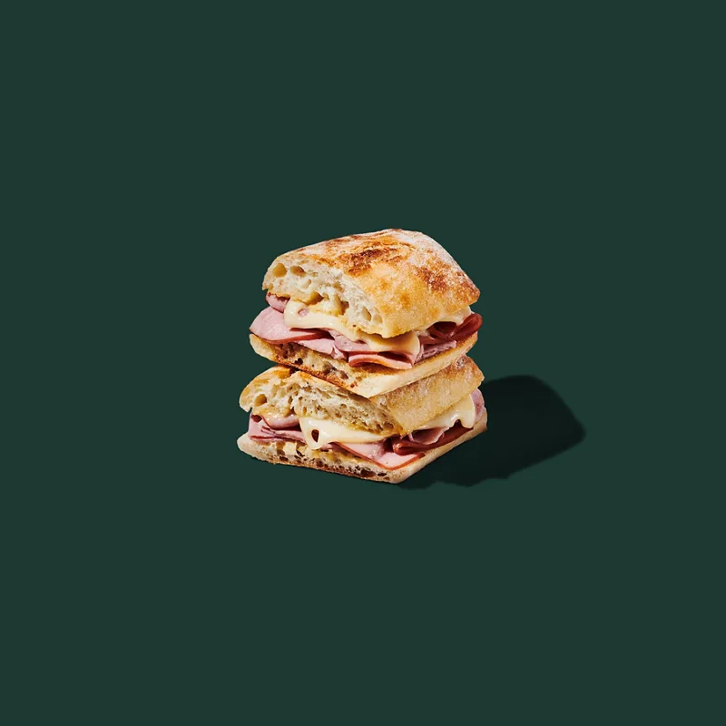 Ham & Swiss on Baguette from Starbucks Menu - Price and Calories