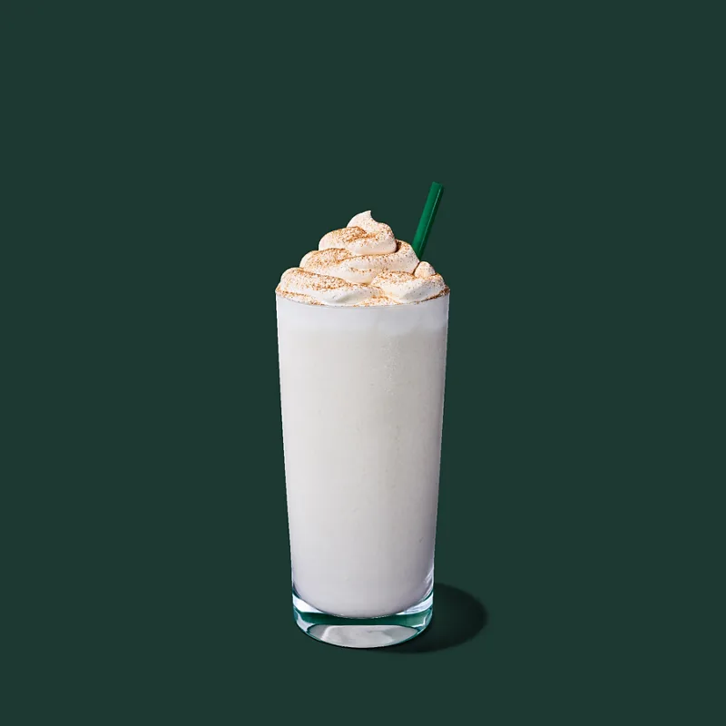 Horchata Crème Frappuccino Blended Beverage from Starbucks Menu - Price and Calories
