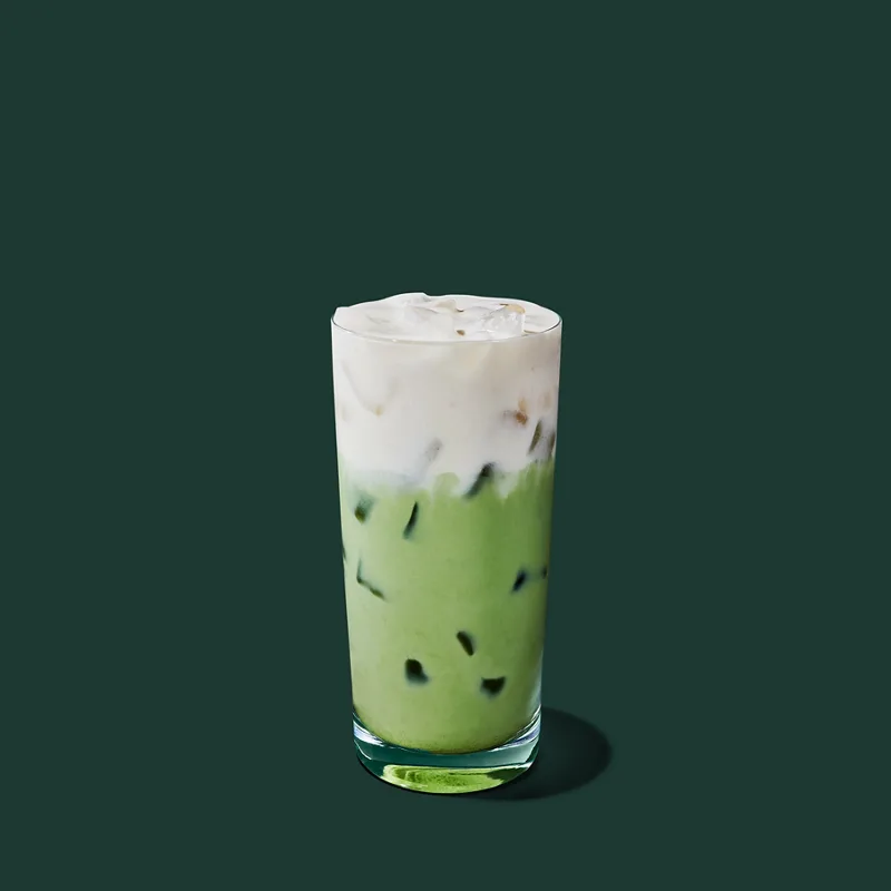 Iced Banana Protein Cream Matcha from Starbucks Menu - Price and Calories