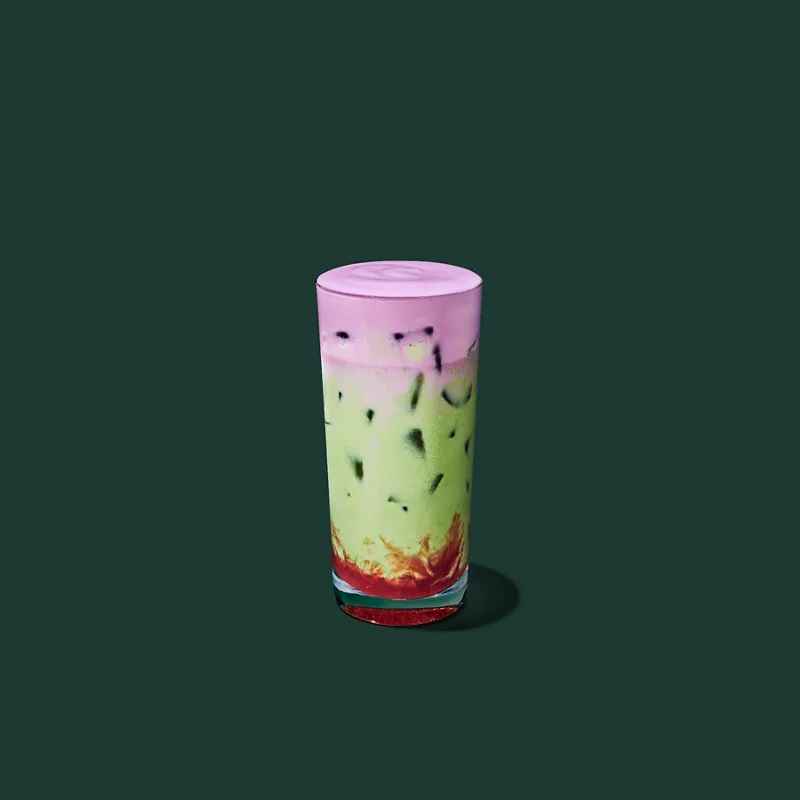 Iced Double Berry Matcha from Starbucks Menu - Price and Calories
