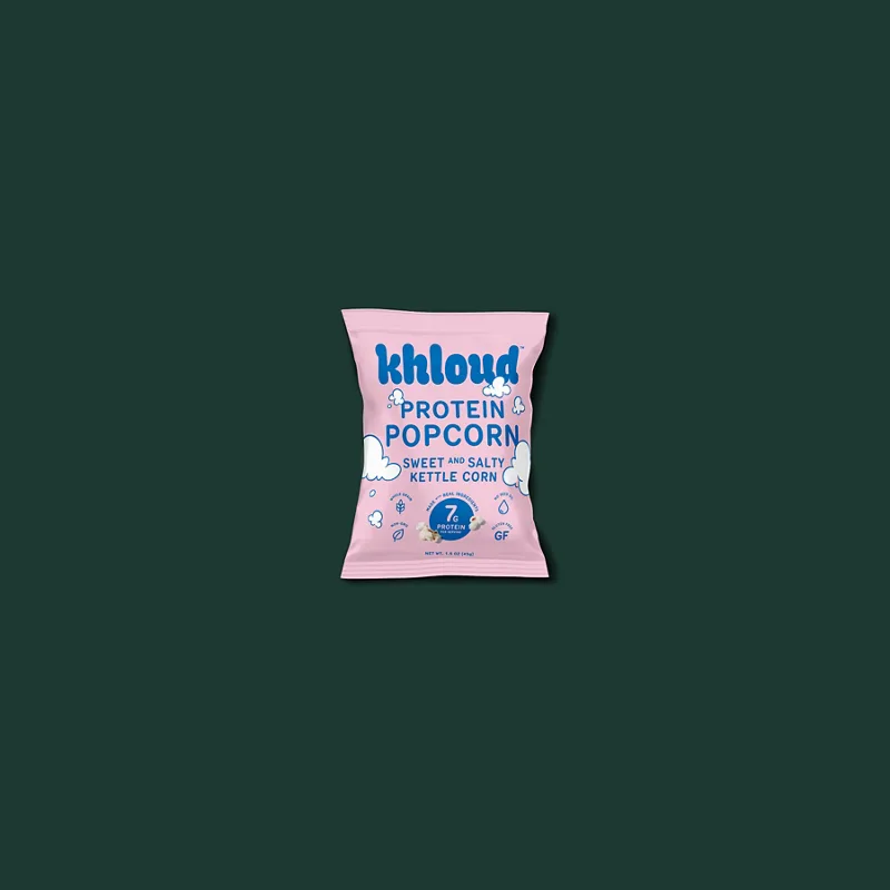 Khloud Sweet & Salty Kettle Corn Protein Popcorn from Starbucks Menu - Price and Calories