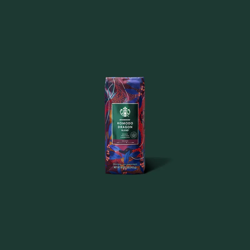 Komodo Dragon Blend from Starbucks Menu - Price and Calories