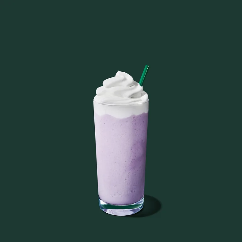 Lavender Crème Frappuccino Blended Beverage from Starbucks Menu - Price and Calories