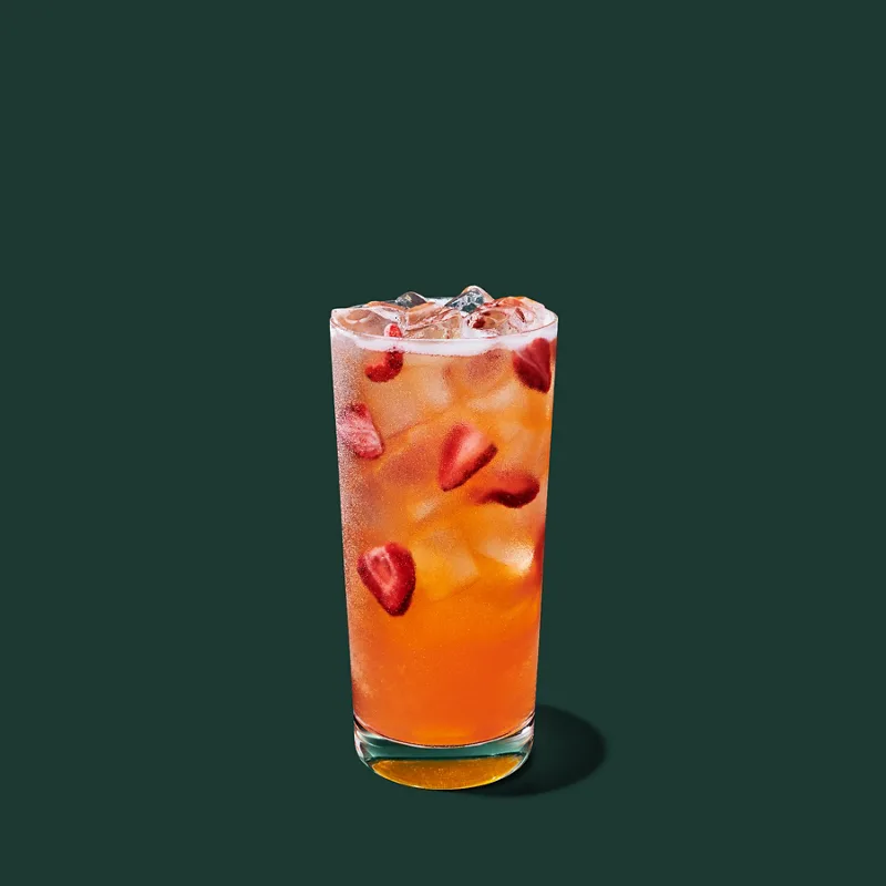 Mango Strawberry Lemonade Energy Refresher from Starbucks Menu - Price and Calories