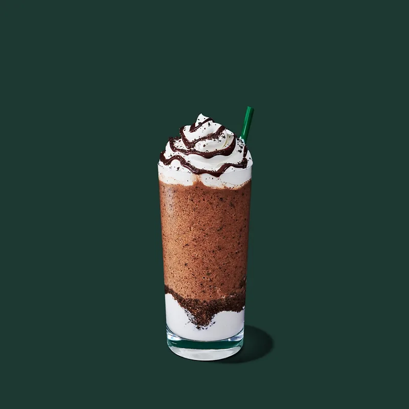 Mocha Cookie Crumble Frappuccino Blended Beverage from Starbucks Menu - Price and Calories