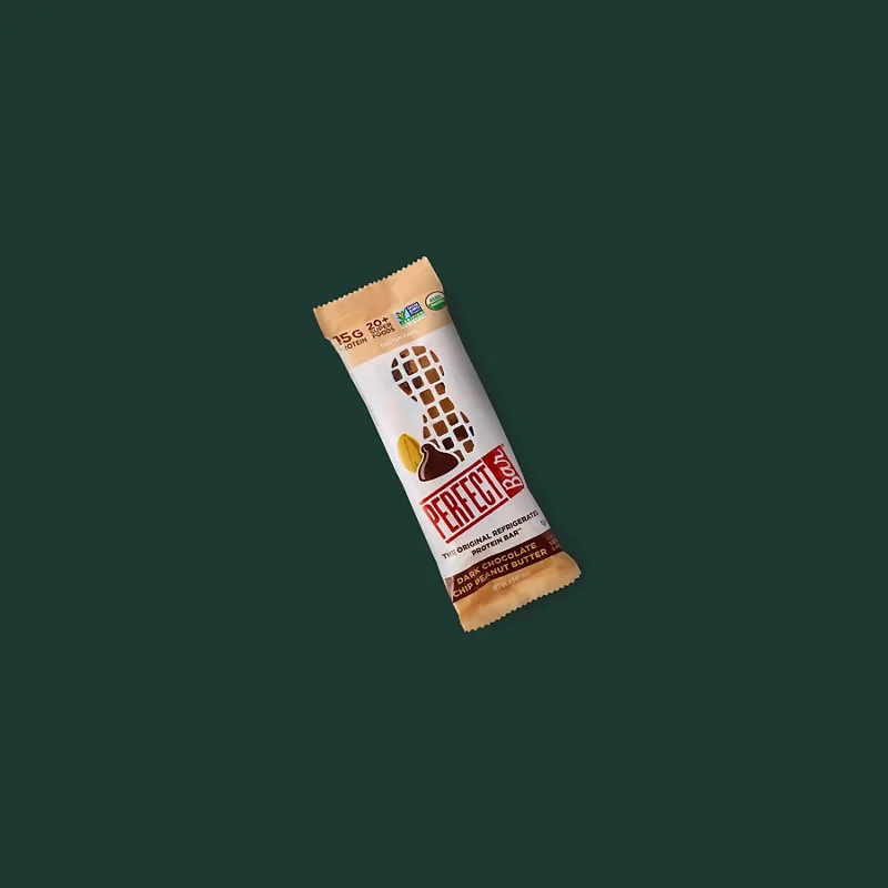 Perfect Bar – Dark Chocolate Chip Peanut Butter from Starbucks Menu - Price and Calories