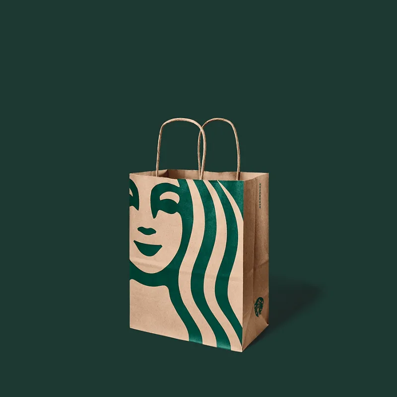Small Shopping Bag from Starbucks Menu - Price and Calories