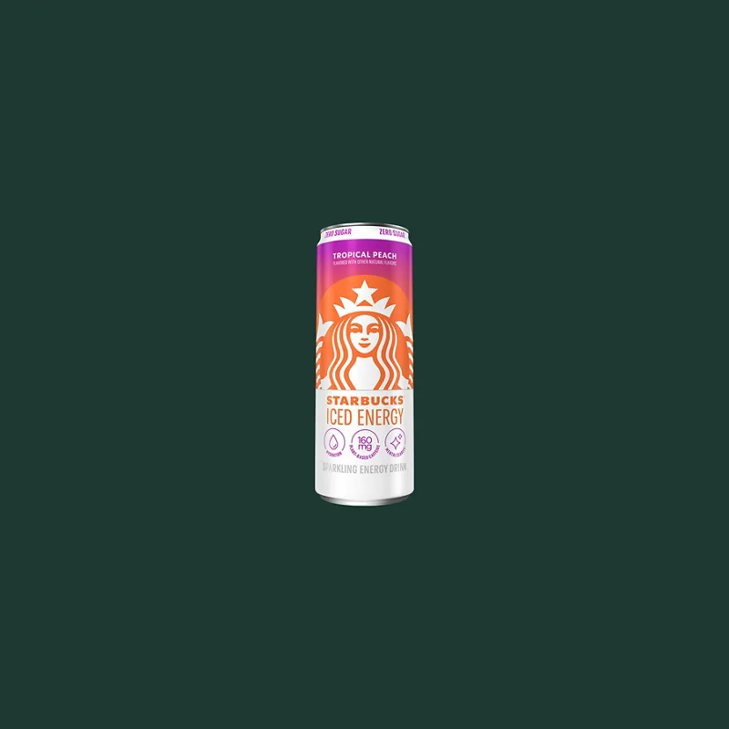 Starbucks Iced Energy Tropical Peach from Starbucks Menu - Price and Calories
